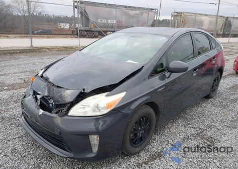 2012 Toyota Prius Two из США, поврежденный, VIN JTDKN3DU7C5537111